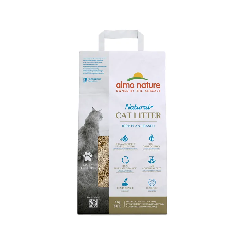 Almo Nature Graantextuur Kattenbakvulling Populair