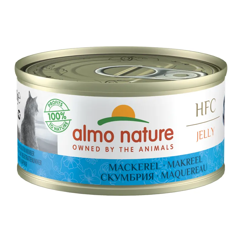 Almo Nature HFC 70 Jelly Kattenvoer - Blik - Makreel Betaalbaar