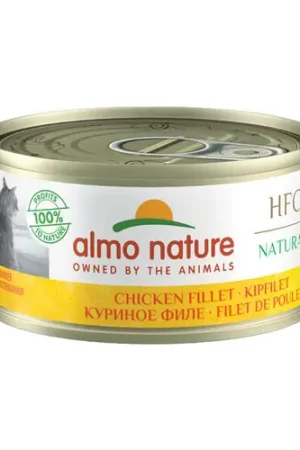 Almo Nature HFC 70 Natural Kattenvoer - Blik - Kipfilet Direct Beschikbaar