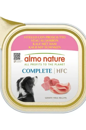 Almo Nature HFC Complete - Kuipje - Kalf met Ham Meest Verkocht