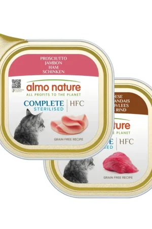 Almo Nature HFC Complete Sterilised - Kuipje - Kattenvoer Lage Kosten