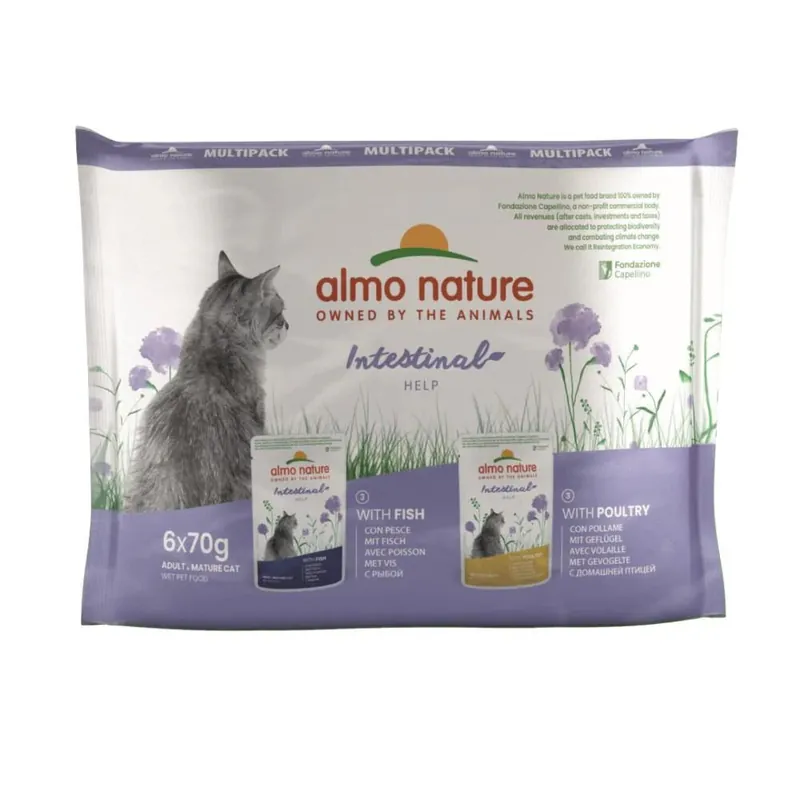 Almo Nature Intestinal Help - Maaltijdzakje - Kattenvoer Lage Kosten