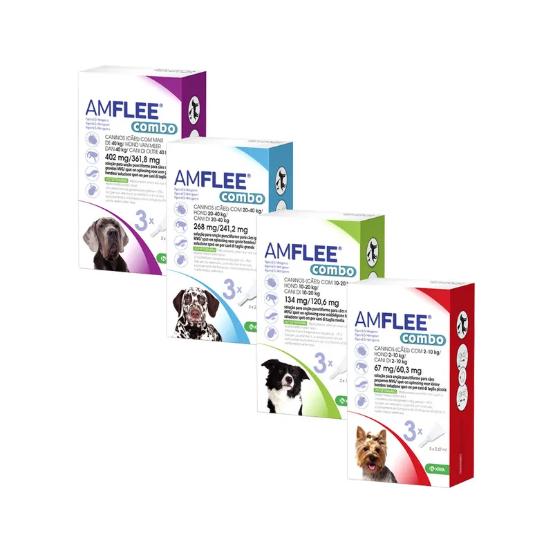 Snelle Levering Amflee Combo Spot-on Hond