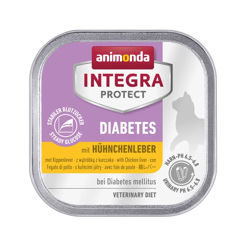 Animonda Integra Protect Cat Diabetes - Kippenlever Populair