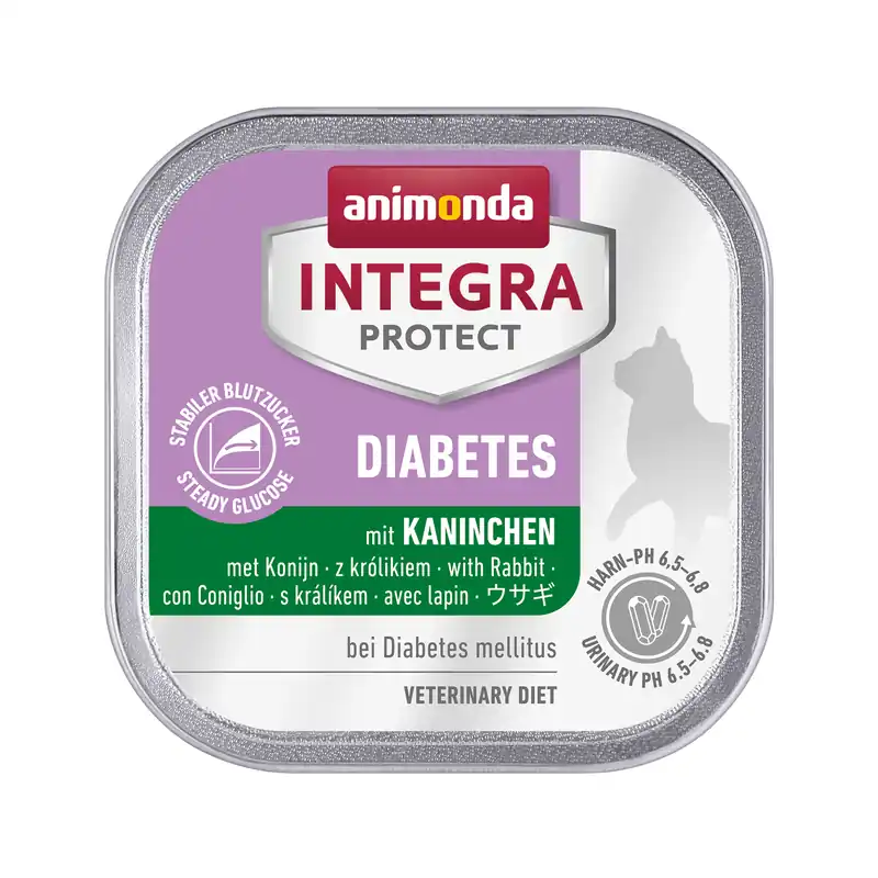 Animonda Integra Protect Cat Diabetes - Konijn Alleen Vandaag