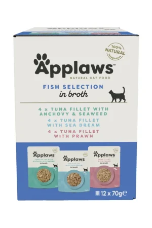 Applaws Cat - Fish in Broth Multipack Gecertificeerd