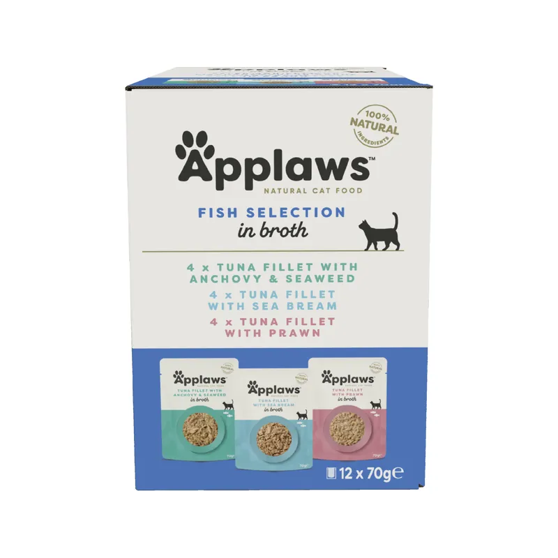 Applaws Cat - Fish in Broth Multipack Gecertificeerd