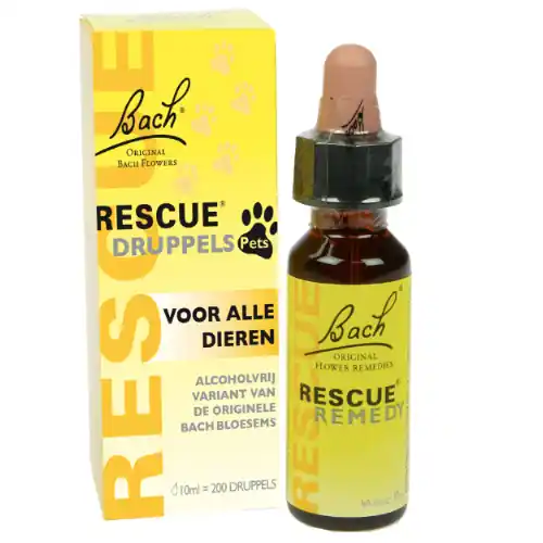 Bach Rescue Remedy Pets - Alcoholvrije Druppels Snelle Levering