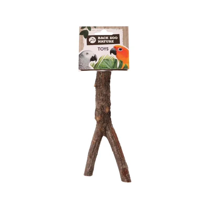 Tijdelijk Beschikbaar Back Zoo Nature Wooden Y-Perch