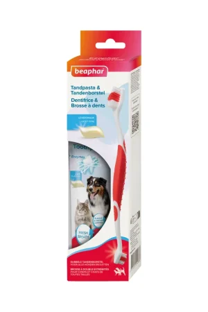 Voordeelprijs Beaphar Combi-pack Tandpasta + Tandenborstel