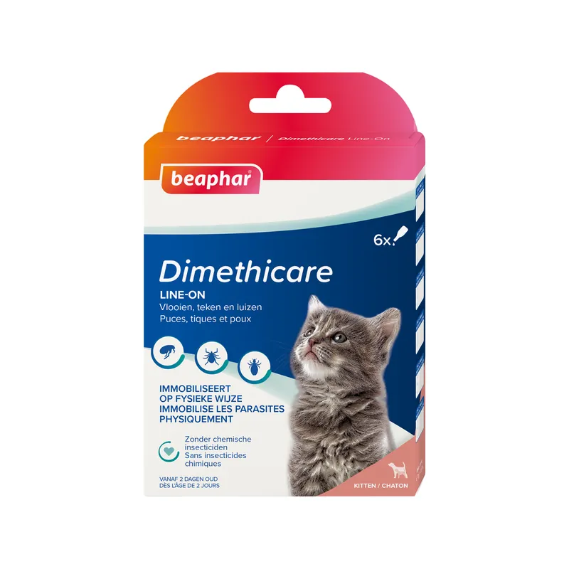 Beaphar DIMETHIcare Line‐On Kitten Merkproduct