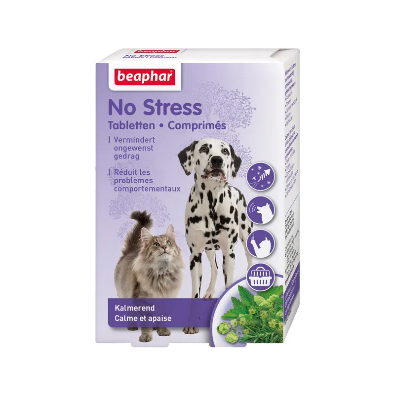 Beaphar No Stress Tabletten - Hond & Kat Gratis Retour