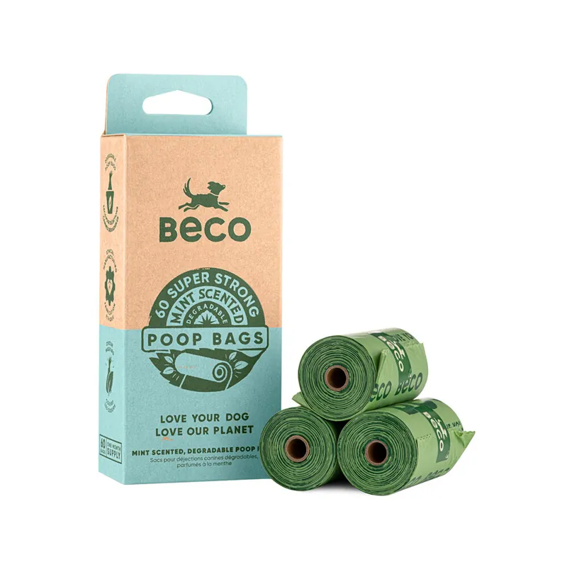 Aanbieding Beco Poop Bags Mint