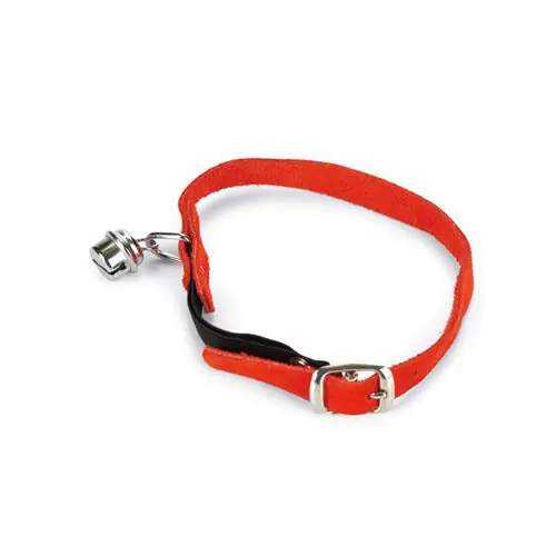 Beeztees Kattenhalsband Suede - Rood Snelle Levering