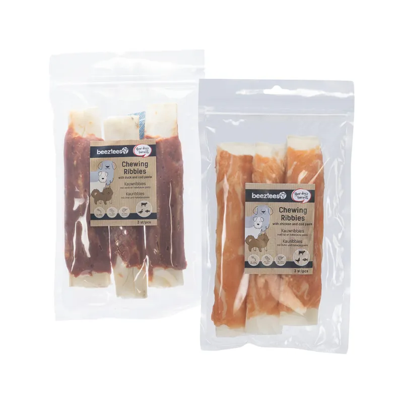 Beeztees Kauwribs Hondensnack Favoriet