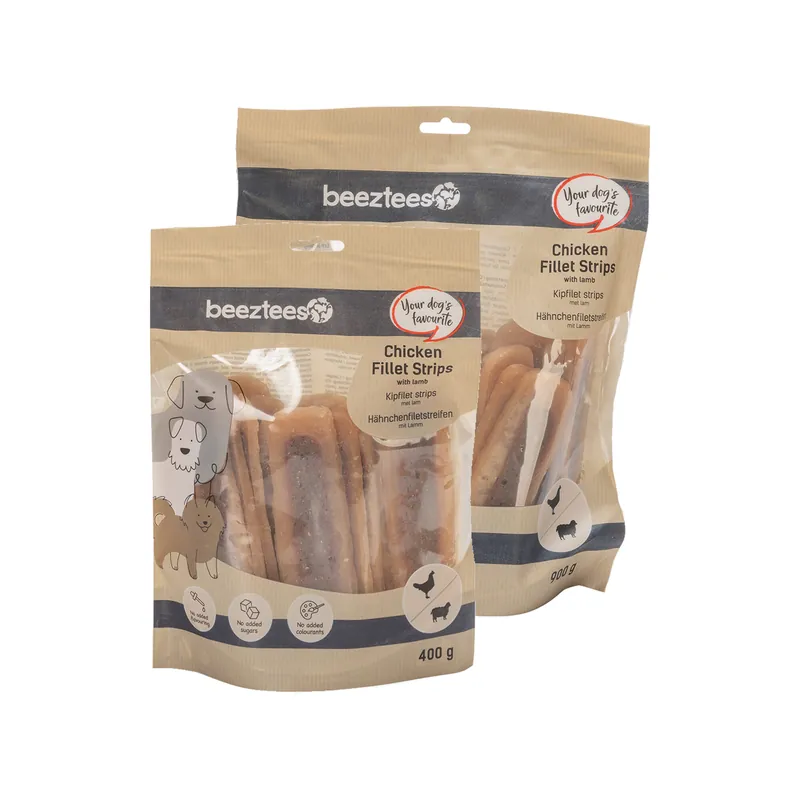 Beeztees Kipfilet Strips met Lam Koop Vandaag