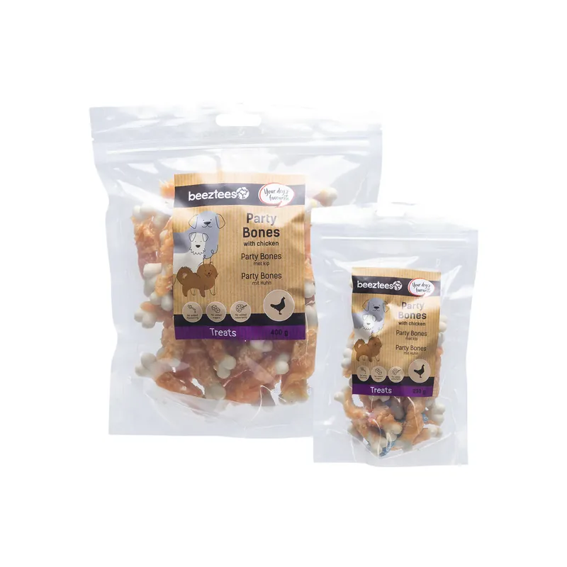 Beeztees Party Bones - Kip Merkproduct