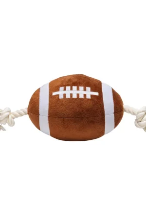 Beeztees Rugbybal met Touw Speciale Aanbieding