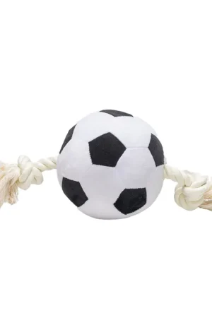 Beeztees Voetbal met Touw Hete Deal