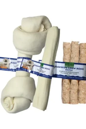 Biofood Kauwkluif Rawhide Dental Hoge Kwaliteit