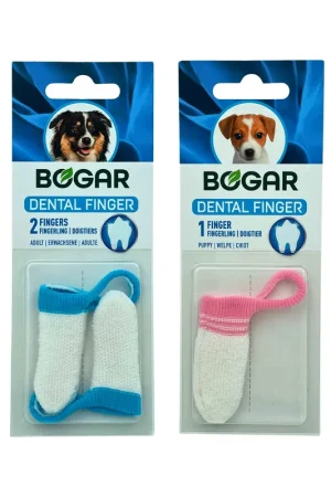 Voordeelprijs Bogar Anti-Plaque Finger - Hond