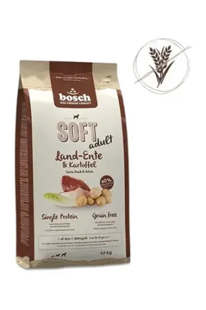 Bosch HPC Soft Adult Land-eend & Aardappel Hondenvoer Tijdelijk Beschikbaar