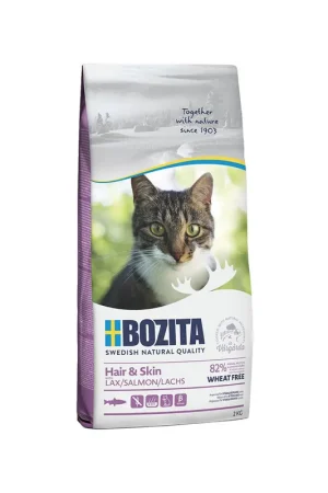 Tijdelijk Beschikbaar Bozita Hair & Skin Wheat Free Kattenvoer