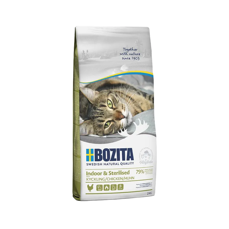 Bozita Indoor & Sterilised Kattenvoer Bestel Nu