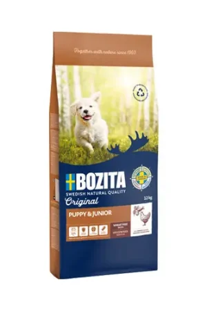 Actieprijs Bozita Puppy & Junior Wheat Free Hondenvoer