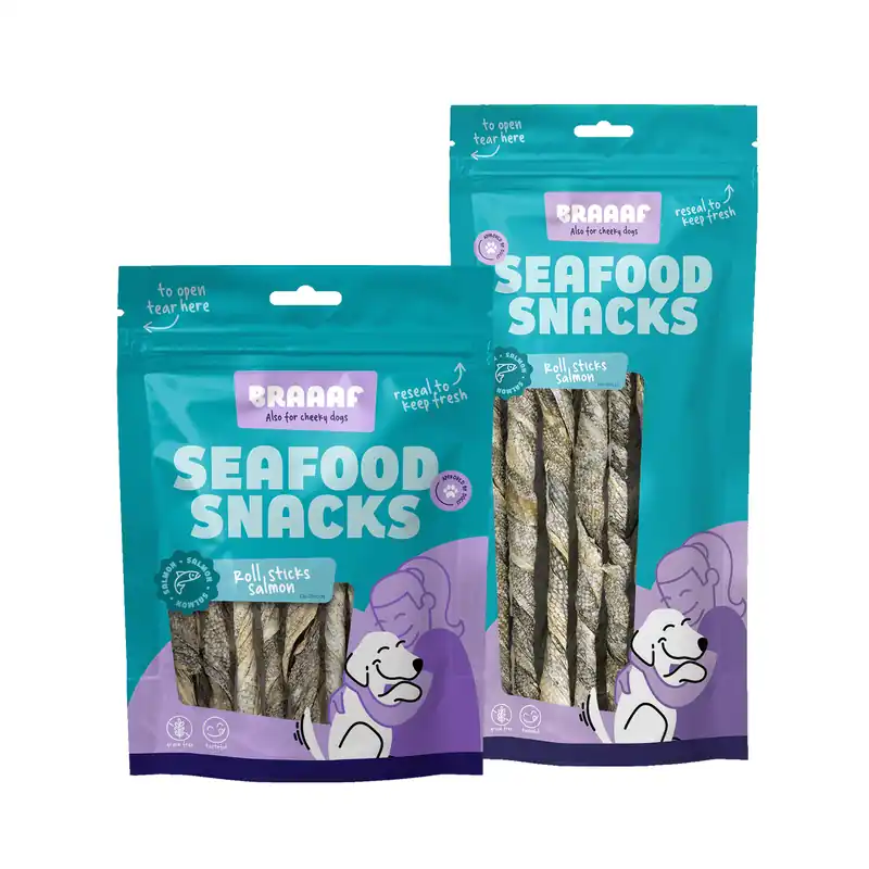 Braaaf Vissnack Zalm Rol Koopje