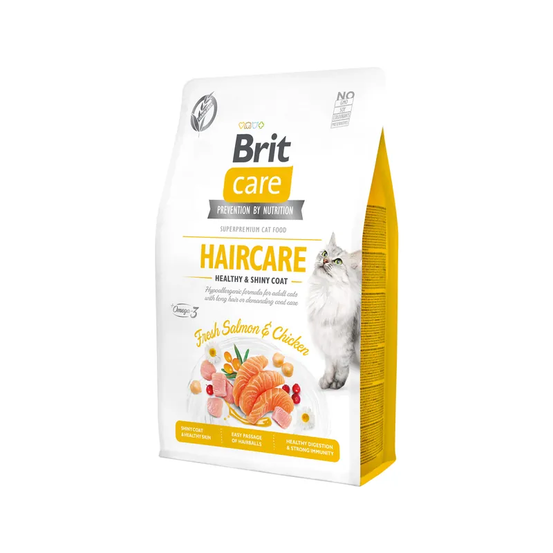 Bestel Nu Brit Care Cat - Grain-Free Haircare Healthy & Shiny Coat