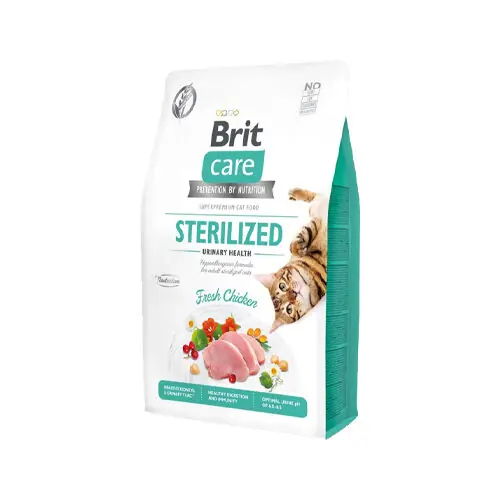 Weekendaanbieding Brit Care Cat - Grain Free Sterilized Urinary Health