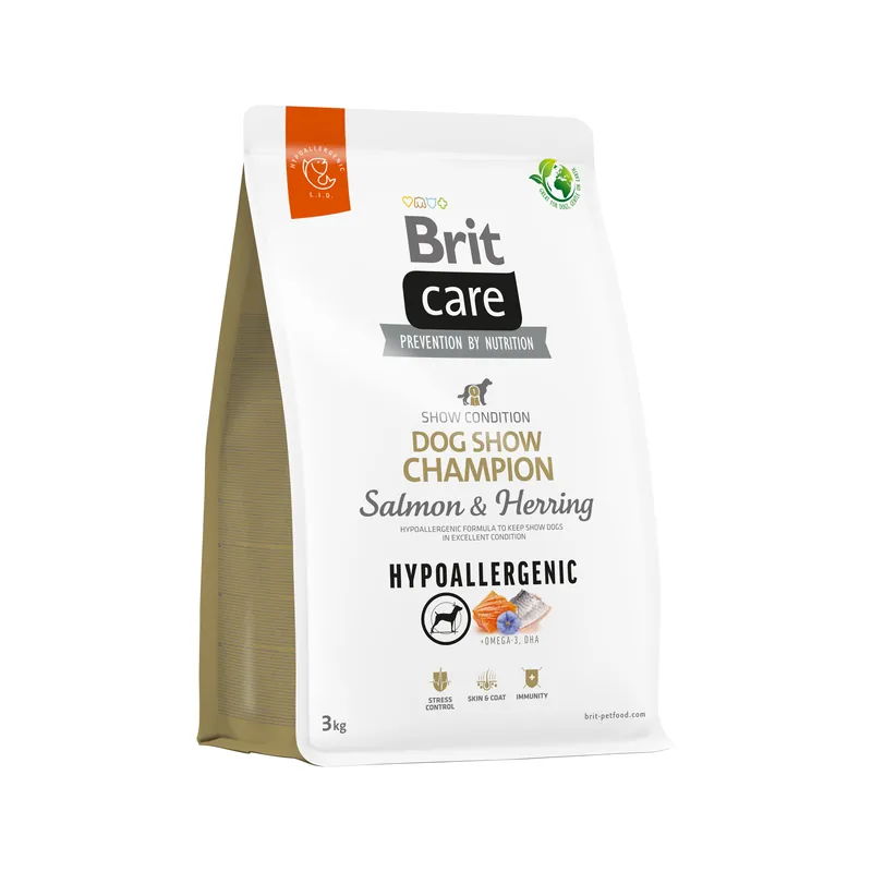 Brit Care Hypoallergenic - Dog Show Champion Gratis Retour