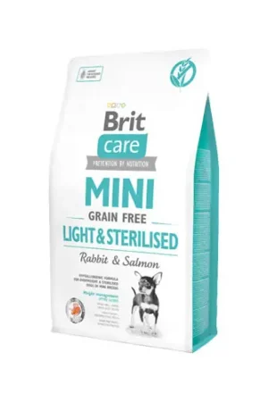 Brit Care - Mini Grain Free Light & Sterilised Exclusieve Aanbieding