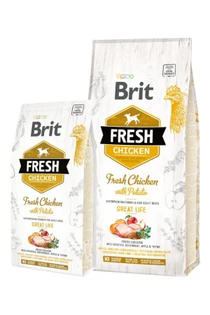 Brit Fresh Chicken with Potato - Adult Veilige Betaling
