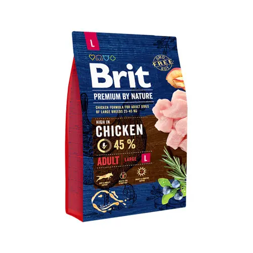 Bestel Nu Brit Premium by nature Adult L