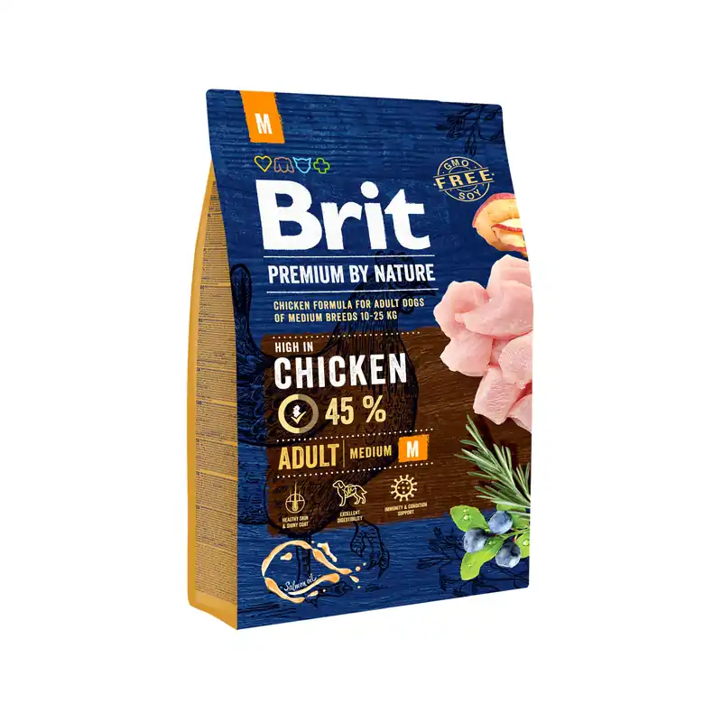 Brit Premium by nature Adult - Middelgrote honden Merkproduct