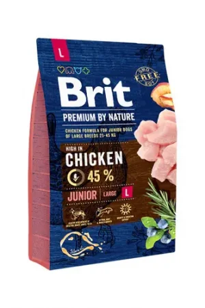 Aanbieding Brit Premium by nature Junior - Grote honden