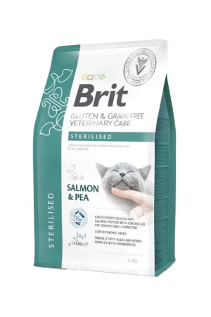 Brit Veterinary Diet Cat - Gluten & Grain free - Sterilised Laatste Kans