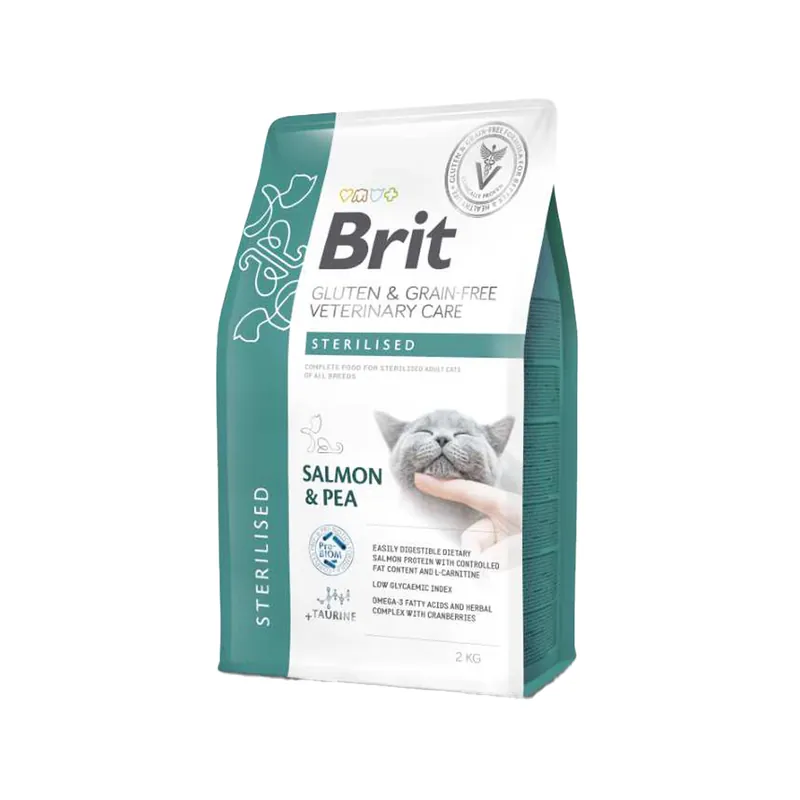 Brit Veterinary Diet Cat - Gluten & Grain free - Sterilised Laatste Kans