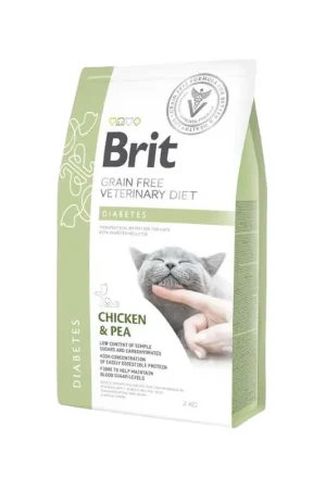 Brit Veterinary Diet Cat - Grain free - Diabetes Lage Kosten