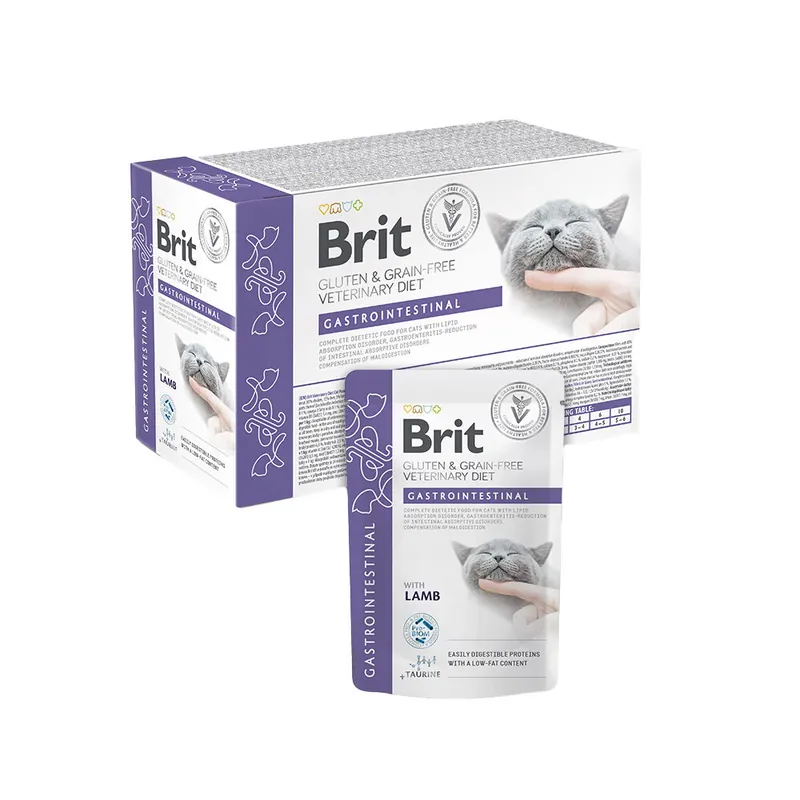 Brit Veterinary Diet Cat - Grain free - Gastrointestinal - Pouch Laatste Versie