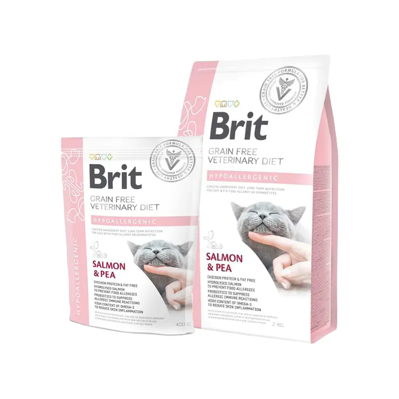 Beperkt Aanbod Brit Veterinary Diet Cat - Grain free - Hypoallergenic