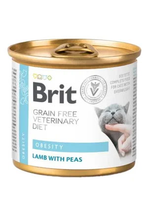 Brit Veterinary Diet Cat - Grain free - Obesity - Blik Lage Kosten