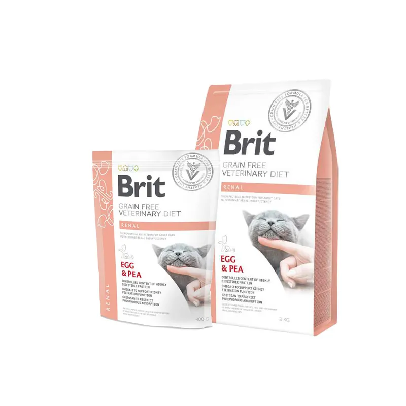 Brit Veterinary Diet Cat - Grain free - Renal Seizoensaanbieding