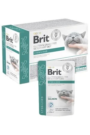 Brit Veterinary Diet Cat - Grain free - Sterilised - Pouch Betrouwbaar