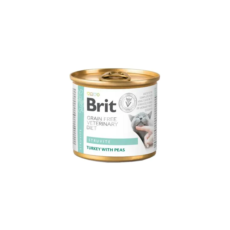 Brit Veterinary Diet Cat - Grain free - Struvite - Blik Direct Beschikbaar