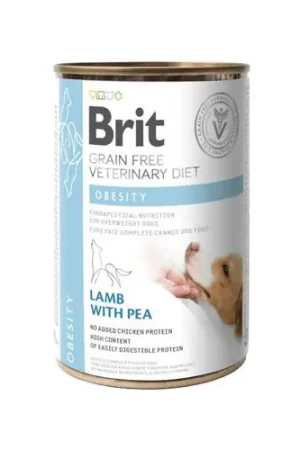 Brit Veterinary Diet Dog - Grain free - Obesity - Blik Merkproduct