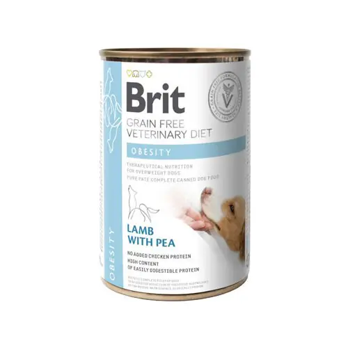 Brit Veterinary Diet Dog - Grain free - Obesity - Blik Merkproduct