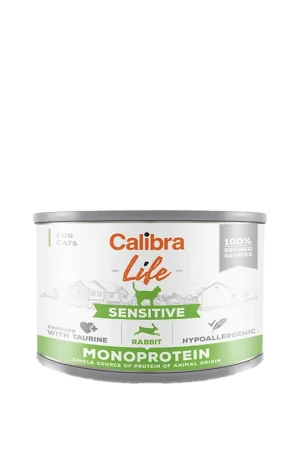 Calibra Cat Life Sensitive Natvoer - Konijn Aanbieding